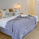 Cotton Blanket - Windowpane Wild Dove - 180 X 220 Cm