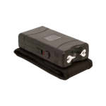 Black Rechargeable Stun Gun For Women Self-defense With LED Light