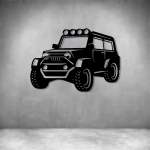 Jeep Off Road - Rust Coat L 600 X H 600MM