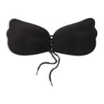Black Push-up Adhesive Bra