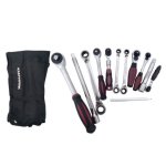 Kraftwerk 12-PIECE Ratchet & Ring Ratchet Spanner Set