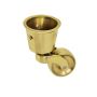 Castor Wheel Dch Solid Brass 38MM Polished Brass