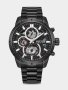 Neist Black Plated Black Dial Chronograph Bracelet Watch