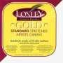 Gold 16MM Standard Bar Stretched Canvas With Curved Corners 12 X 12