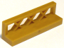 Parts Fence 1 X 4 X 1 3633 - Pearl Gold