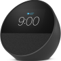 Amazon - Echo Spot 2024 Release - Black Parallel Import