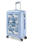 Ted Baker Take Flight 690MM 4 Wheel Check In-blue - Ys Travel Bags