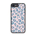 Custom Printed Tpu Cases - Apple Iphone 7 Apple Iphone 8 Apple Iphone Se 2020 Apple Iphone Se 2022 & 39 Baby Blue Leopard