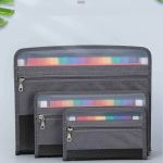 Multi-pocket Zippered Document Organizer - B6