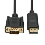 GIZZU 1.8M Displayport To Vga Adapter Cable