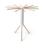 Wooden Clothes Drying Rack White
