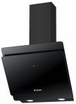 Candy. Candy 60CM Black Glass Chimney Decorative glass Extractor - CVMA60N