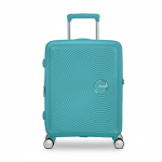 American Tourister Soundbox 55CM Expandable Carry-On - Coral Red
