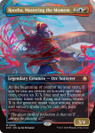 Rootha Mastering The Moment Borderless Secrets Of Strixhaven Commander - Damaged Foil