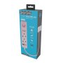 Switched Multiplug 4-WAY 3.0 Meter Cable Pink