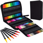 Double-headed Marker Pens Painting Watercolor Pens Art Special Hook Line Pen Set Graffiti Stroke Hook Line Pens Christmas Hallow