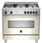 Americana 90CM Gas Hob & 9MF Electric Oven - Cream