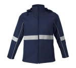 AXIS Soft Shell Reflective Jacket Navy XL
