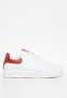 Tomtom Low Cut Casual Sneaker - White/rust