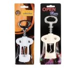Corkscrew Dbl-lever Chr white Open Bar