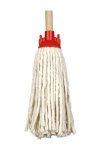 Budget Round Mop Plastic Socket Uncoated Handle