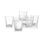 6 Piece 250ML Tumbler Set Clear