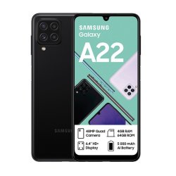 Samsung Galaxy A22 LTE Dual Sim 64GB - Black