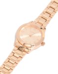 Rose Gold Classic Round Roman Numeral Watch