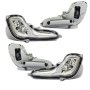 Hyundai Accent Fog Light Set Sedan/hatchback 11-17 - Spares Direct