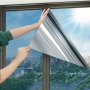 Privacy & Sun Protection Window Film - Heat Insulating Anti-uv One-way View For Office And Car