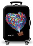 Printed Luggage Protector - Up And Away - XL