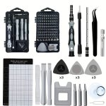 122 In 1 Precision Screwdriver Set Electronics Magnetic Repair Tool Kit With Case For Repair Computer Phone PC Cellphone Laptop