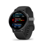 Garmin Vivoactive 5 - Slate Aluminium Bezel With Black Case And Silicone Band