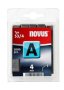 Novus A Typ 53/4 Staples Pack 2000 Staples Crown W: 11.3 Mm Wire W 0.75 Mm