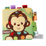 Nouvo Interactive Baby Fabric Book Monkey
