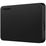 Toshiba Canvio Basics 1TB 2.5" Portable External Hard Drive USB 3.2 Gen 1 Black HDTB510EK3AA