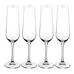 Consol 200ML Vienna Crystal Champagne Flute 4PK Titanium-reinforced 17165