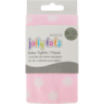Basics Pink Polka Dot Baby Tights 6-12 Months