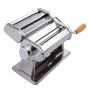 Manual Pasta Maker With 9 Adjustable Settings - Silver