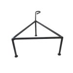Tripod Short Grid & Pot Stand - 125 Mm Stainless Steel