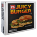 Frozen Beef Burgers 20 X 90G