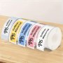 Multi Size P15 Label Printer Label Tape Sticker Self-adhesive P15 Portable Thermal Label Maker Printing Paper Waterprood Adhesive Sticker Use For Home Office School Organization