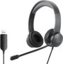 Call Clear USB Headset Black