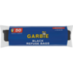 50 Pack Black Refuse Bags 750MM X 950MM