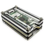 C4LABS Zebra Pico W Case For The Raspberry Pi Pico W pico 2 Pico 2W - Single Pack