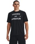 Men's Ua Tech 2.0 Wordmark Graphic Short Sleeve - Black LG
