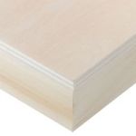 Ampersand Artist Panel - Unprimed Basswood Panel - Cradled 22MM - 9X12IN
