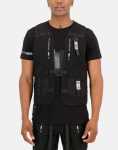 Recon Nocturne Black Sleeveless Jacket - XL Black