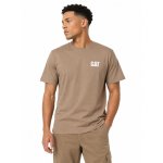 Mens Small Logo T-Shirt In Fossil white - Fossil white 2XL