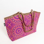 Shwe Shell Tote Bag - Fuchsia Fiesta